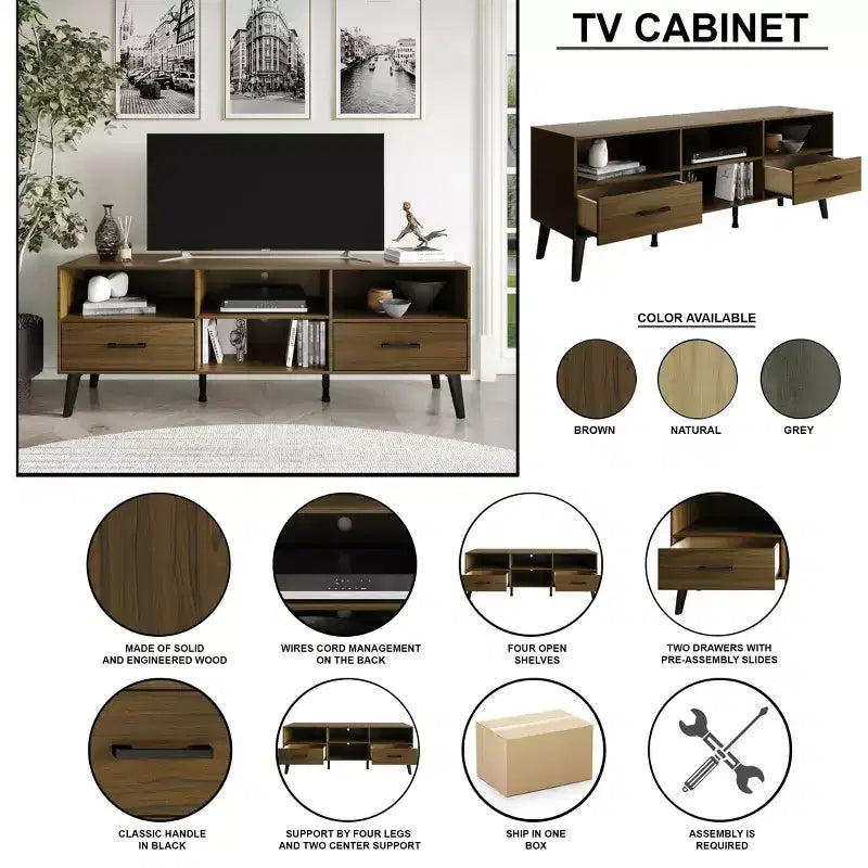 Consolle porta TV ChaletPosh