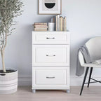 Base a 3 cassetti Kendall 24, bianco