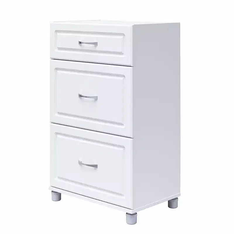 Base a 3 cassetti Kendall 24, bianco