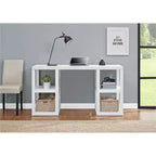 Scrivania computer doppia con piedistallo Parsons Ameriwood Home