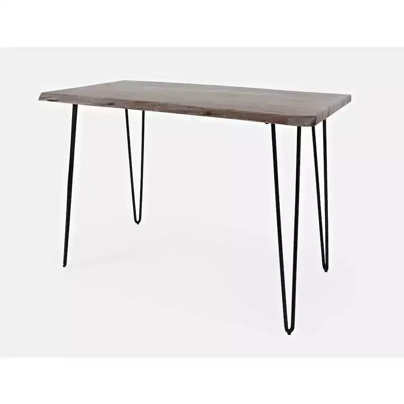Jofran, Tavolo da pranzo in acacia massiccia, altezza bancone, 132 cm, Nature'S Edge