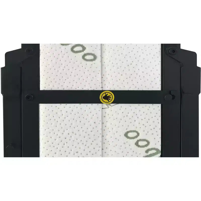 Kings Brand Furniture Franco Letto Pieghevole Struttura in Metallo Portatile con Rotelle Bloccabili e Materasso in Schiuma ad Alta Densità per Camera degli Ospiti o Piccoli Spazi