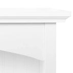 eHemco Scaffale a 2 livelli con 2 supporti ad arco, altezza 73,66 cm