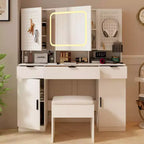 Karl Home | Set Toeletta Bianca con Luci Led