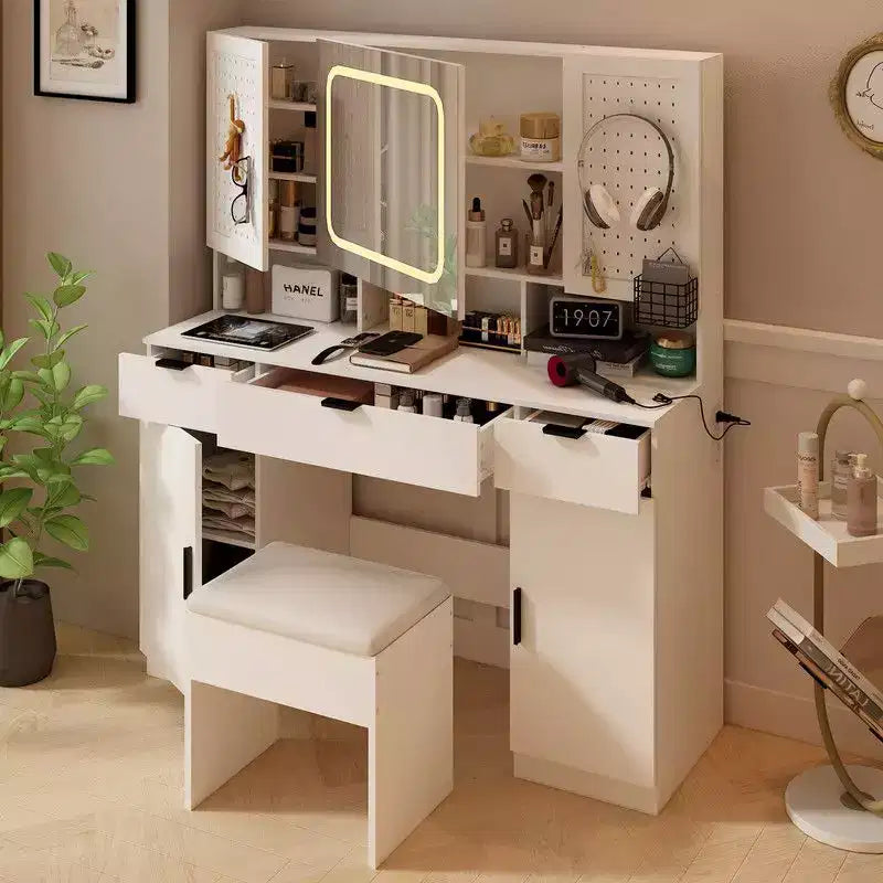 Karl Home | Set Toeletta Bianca con Luci Led