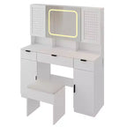 Karl Home | Set Toeletta Bianca con Luci Led