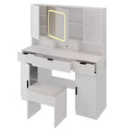 Karl Home | Set Toeletta Bianca con Luci Led