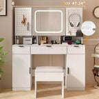 Karl Home | Set Toeletta Bianca con Luci Led