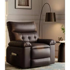 27 Oversized Recliner with Heat & Massage  360 Swivel & Manual Rocking, Remote Control for Living Room, Bedroom