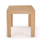 Tavolo da pranzo Contour Plank+Beam, tavolo da cucina in legno massello da 60, tavolo rotondo moderno per 4, tavolo da cucina e da pranzo rettangolare in legno per la casa
