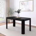 Plank+Beam Contour Dining Table, 60 Solid Wood Kitchen Table, Modern Round Table For 4, Wooden Rectangular Kitchen & Dining Table for Home