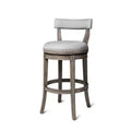 Maven Lane Alexander Swivel Bar Stool with Fabric Upholstery 31