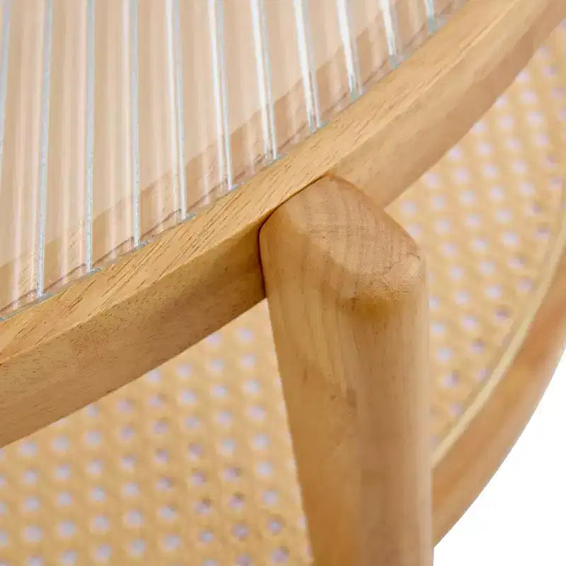 Vatros Tavolino Moderno Tavolino Rotondo Piccolo con Piano in Vetro
