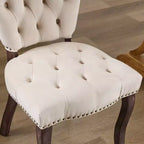 MAYEERTY Set di 2 Sedie da Esterno per Patio in Alluminio con Accenti in Rattan e Cuscini Resistenti alle Intemperie