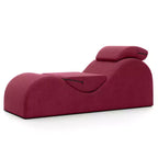 Avana Luvu Lounger - Chaise longue per Yoga, Esercizi, Massaggi - Schiuma ad alta densità - Prodotto negli USA - Grigio chiaro