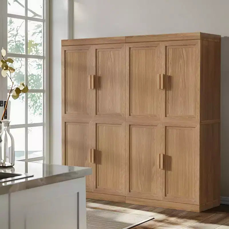 Mobiletto decorativo alto 62 pollici a venatura di legno nero con spazio sufficiente per 12 ripiani