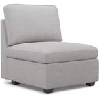 Belffin Chenille Middle Seat – Modulo Contenitore Componibile con Tessuto Delicato sulla Pelle e Tonalità Naturali