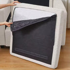 Belffin Chenille Middle Seat – Modulo Contenitore Componibile con Tessuto Delicato sulla Pelle e Tonalità Naturali