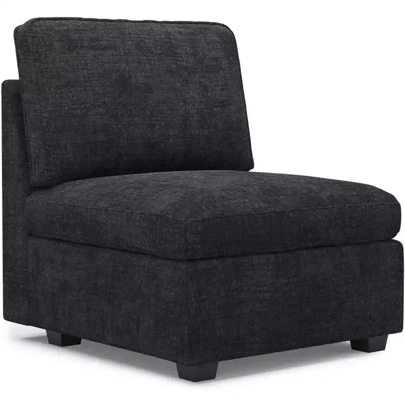 Belffin Chenille Middle Seat – Modulo Contenitore Componibile con Tessuto Delicato sulla Pelle e Tonalità Naturali