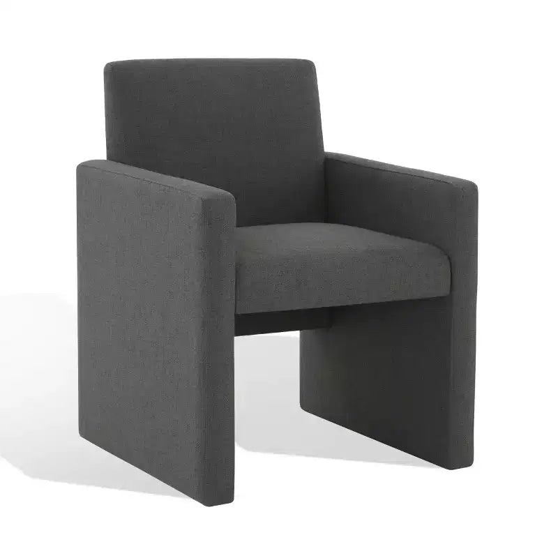 Sedia da pranzo in lino Maisey - SFV5053 - Grigio antracite - Safavieh Couture