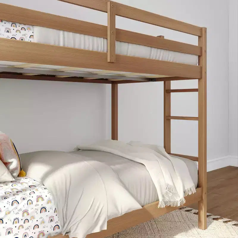Now Furniture Letto a Castello per Bambini, da una Piazza a una Piazza, Legno Ingegnerizzato