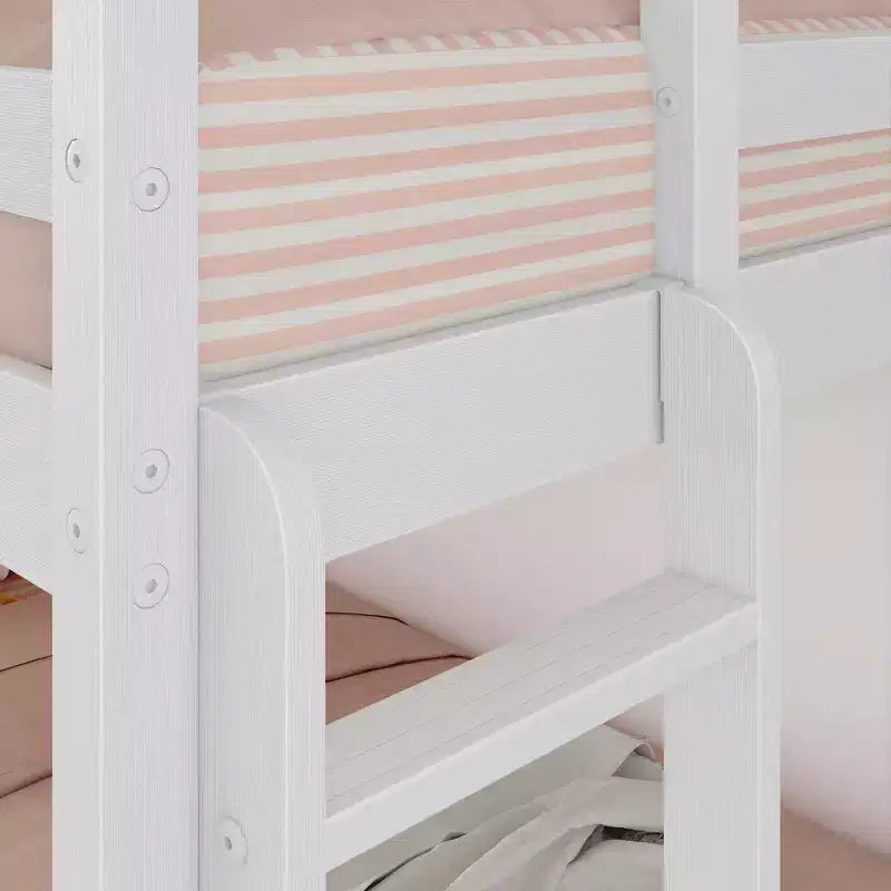 Now Furniture Letto a Castello per Bambini, da una Piazza a una Piazza, Legno Ingegnerizzato