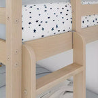 Now Furniture Letto a Castello per Bambini, da una Piazza a una Piazza, Legno Ingegnerizzato