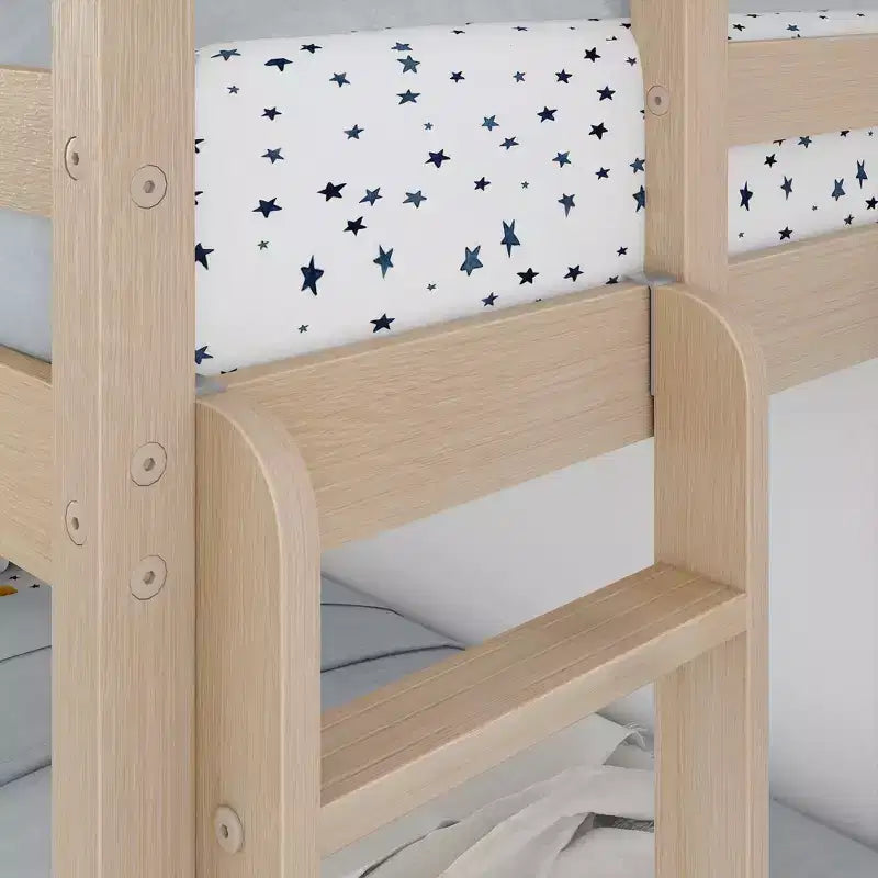 Now Furniture Letto a Castello per Bambini, da una Piazza a una Piazza, Legno Ingegnerizzato