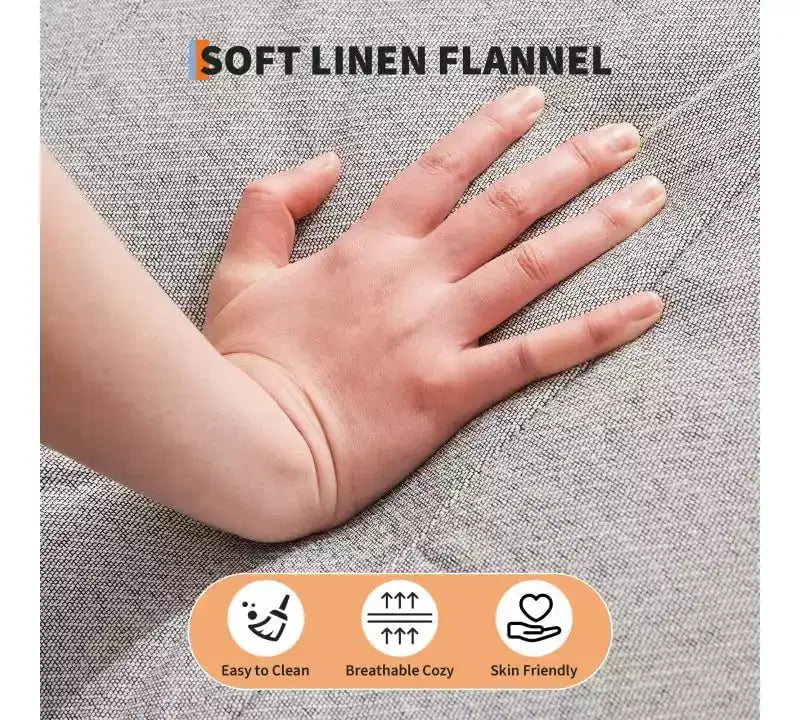 Divano letto futon regolabile a 3 posizioni, divanetto compatto, divano letto moderno di metà secolo, divano trasformabile, divani per soggiorno (grigio/marrone)