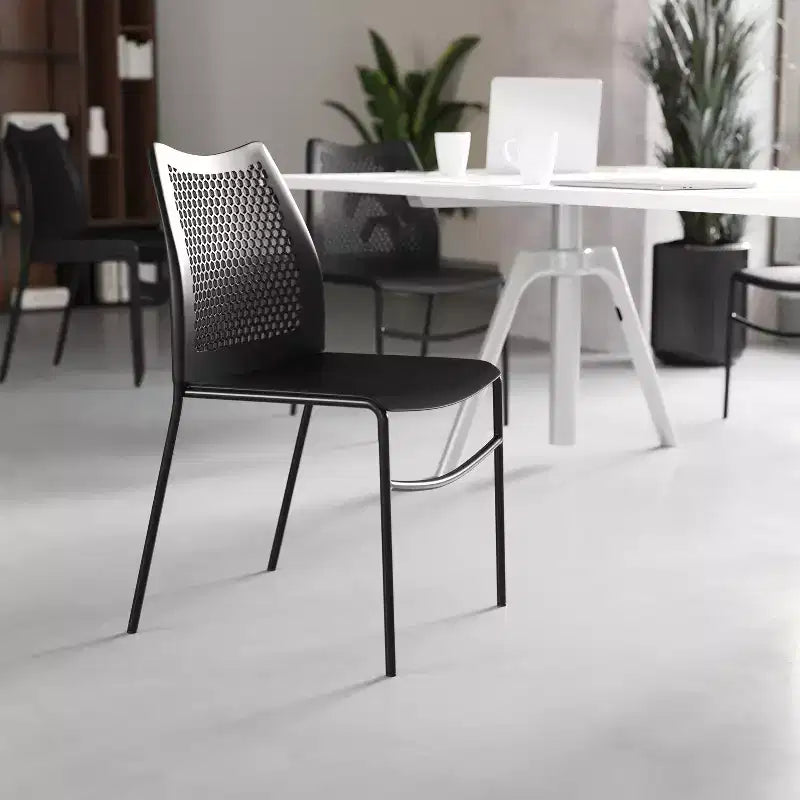 Sedia impilabile Flash Furniture HERCULES con schienale ventilato e base in metallo verniciato a polvere