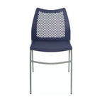 Sedia impilabile Flash Furniture HERCULES con schienale ventilato e base in metallo verniciato a polvere