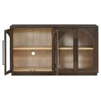 Madia/Credenza grande Whisen a 4 ante con ante in vetro per riporre oggetti