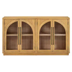 Madia/Credenza grande Whisen a 4 ante con ante in vetro per riporre oggetti
