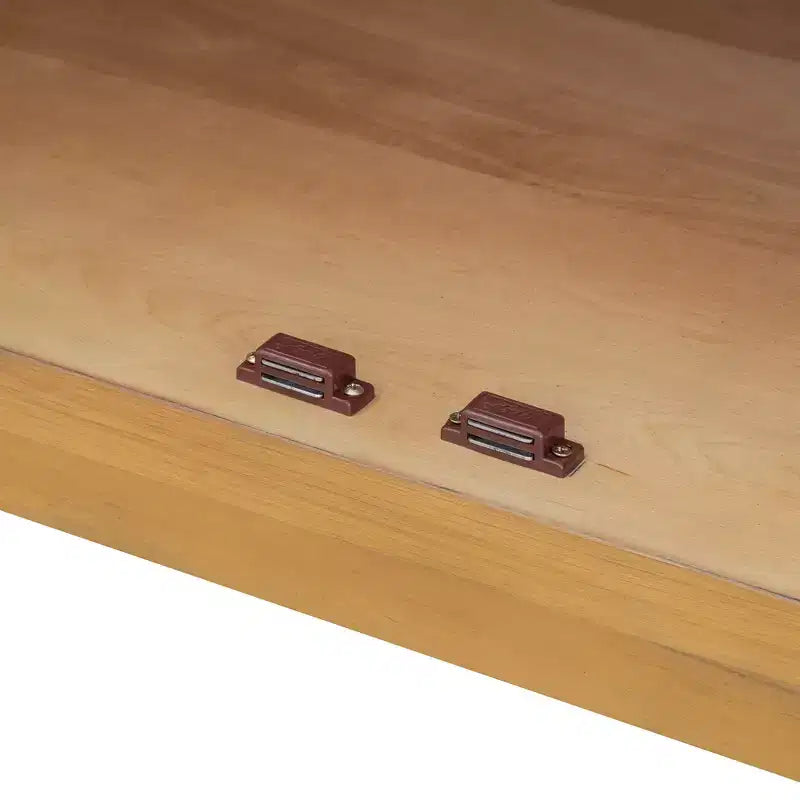 Madia/Credenza grande Whisen a 4 ante con ante in vetro per riporre oggetti