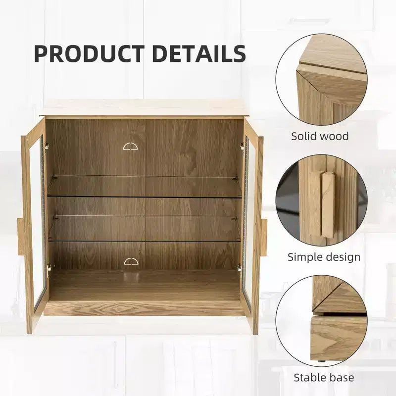 Mobiletto PexFix in Legno con Ripiani Regolabili