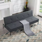 Divano letto futon convertibile MAYEERTY 69.88 con schienale regolabile in 5 posizioni