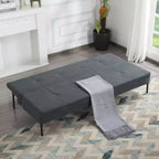 Divano letto futon convertibile MAYEERTY 69.88 con schienale regolabile in 5 posizioni