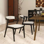 Sedie da pranzo imbottite Roundhill Furniture Lavin, set da 2