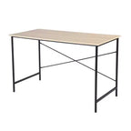 HomeRoots 48 Scrivania per computer in legno marrone e nero
