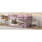 Letto a soppalco singolo Okak Rubber Wood, letto a castello a basso profilo con scaletta larga e doghe rinforzate, letto a soppalco multifunzionale per bambini e ragazzi