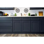 Mobile base da cucina CASAINC 24" L x 34,5" H x 24" P con cassetto e doppie ante, struttura in compensato, anta a copertura totale, chiusura ammortizzata, RTA