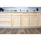 Mobile base da cucina CASAINC 24" L x 34,5" H x 24" P con cassetto e doppie ante, struttura in compensato, anta a copertura totale, chiusura ammortizzata, RTA