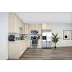 Mobile base da cucina CASAINC 24" L x 34,5" H x 24" P con cassetto e doppie ante, struttura in compensato, anta a copertura totale, chiusura ammortizzata, RTA