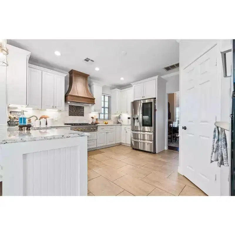 Mobile base da cucina CASAINC 24" L x 34,5" H x 24" P con cassetto e doppie ante, struttura in compensato, anta a copertura totale, chiusura ammortizzata, RTA