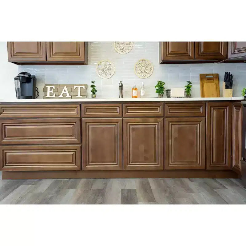 Mobile base da cucina CASAINC 24" L x 34,5" H x 24" P con cassetto e doppie ante, struttura in compensato, anta a copertura totale, chiusura ammortizzata, RTA