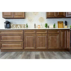 Mobile base da cucina CASAINC 24" L x 34,5" H x 24" P con cassetto e doppie ante, struttura in compensato, anta a copertura totale, chiusura ammortizzata, RTA