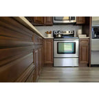 Mobile base da cucina CASAINC 24" L x 34,5" H x 24" P con cassetto e doppie ante, struttura in compensato, anta a copertura totale, chiusura ammortizzata, RTA