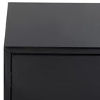 Comodino a 3 cassetti Lucian - SFV3559 - Nero/Ottone - Safavieh Couture