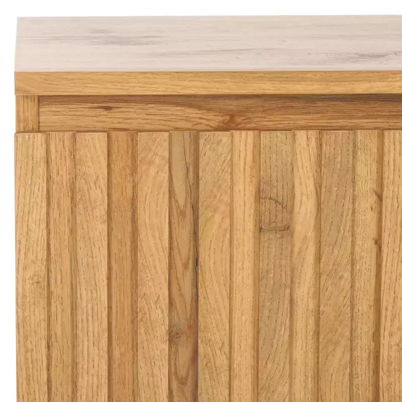 Comodino Conall a 2 cassetti - NST3103 - Rovere - Safavieh