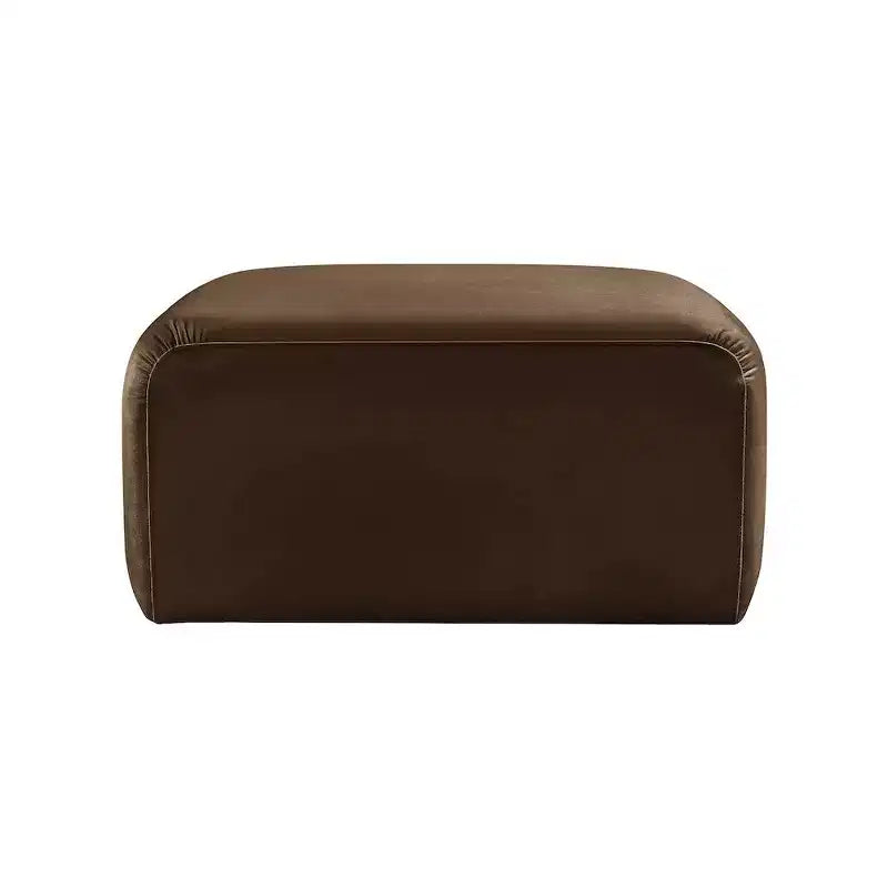 Meridian Furniture, Pouf in velluto Arc